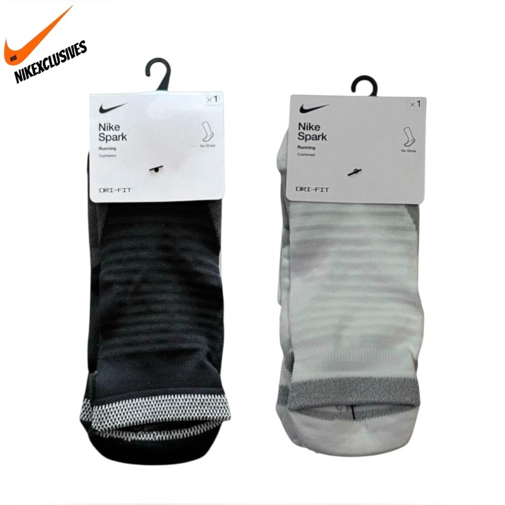 Nike Spark Cushioned No-Show Running Socks CU7201